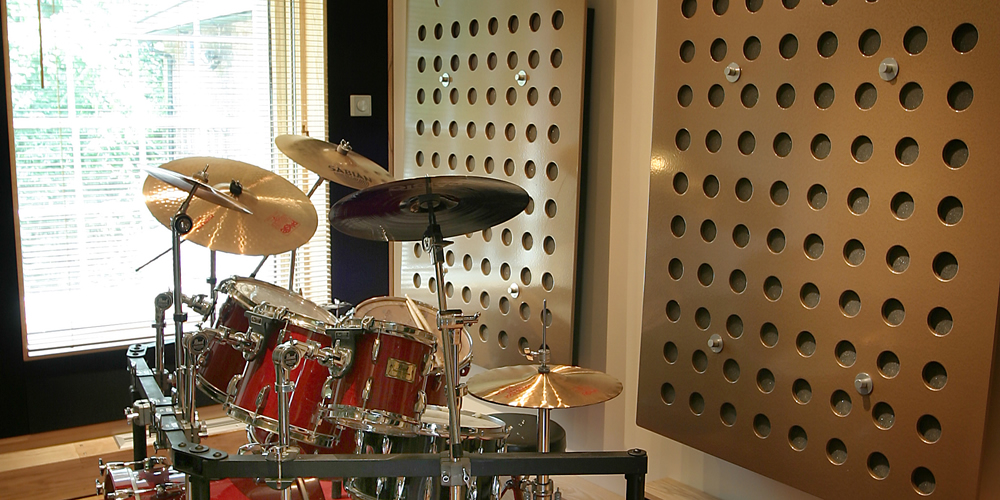 UK Recording Studio Drum Booth Near London